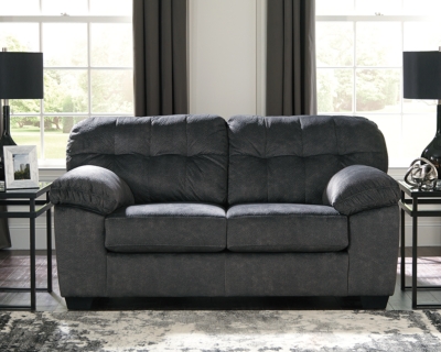 Accrington Loveseat, Granite, large