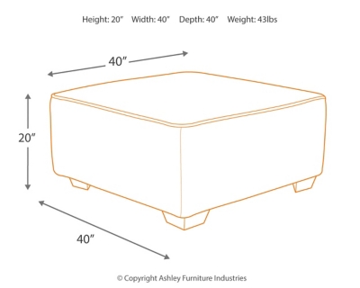 Jinllingsly Oversized Ottoman