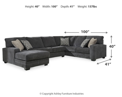 Tracling Right-Arm Facing Sofa Dimensions
