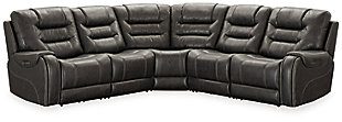 Wasson 5-Piece Power Reclining Sectional, , large