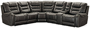 Wasson 6-Piece Power Reclining Sectional, , large