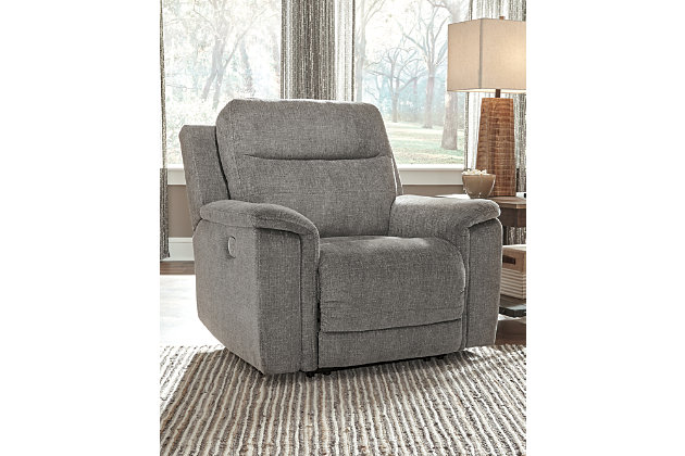 Mouttrie Dual Power Recliner Ashley, Ashley Leather Reclining Chair