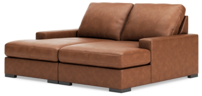 Calden Super Chaise, Caramel, large
