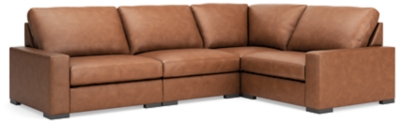 Calden 4-Piece Sectional, Caramel, large