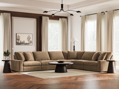 Calden 6-Piece Sectional, Sable, large