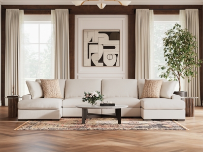 Calden 4-Piece Sectional with Double Chaise, , large