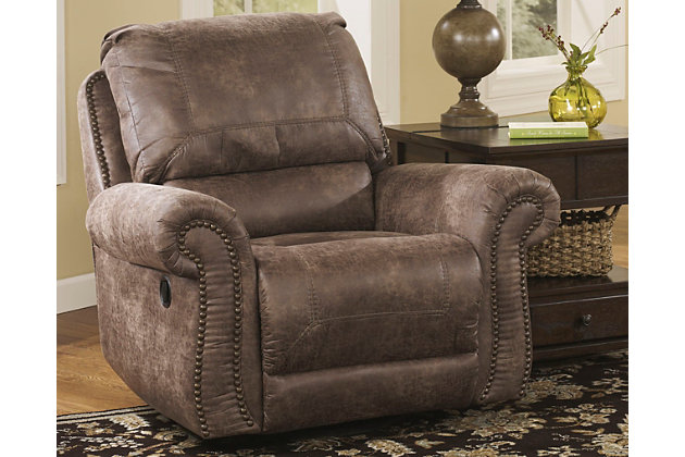 oberson swivel glider recliner | ashley furniture homestore