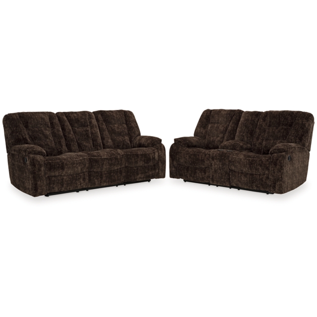 Soundwave Manual Reclining Sofa and Loveseat