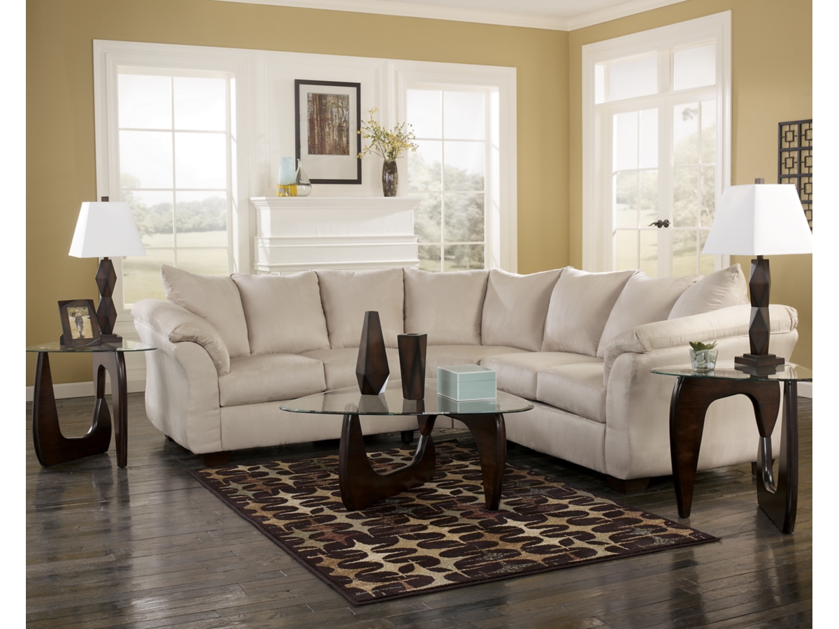 Darcy two piece sectional with chaise discount