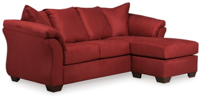 Darcy Sofa Chaise, Salsa, large