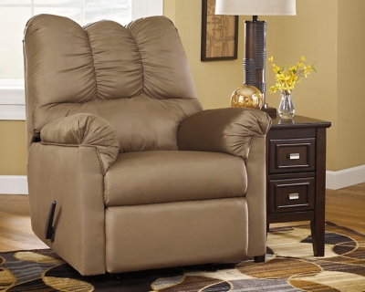 Darcy Recliner, Mocha, large