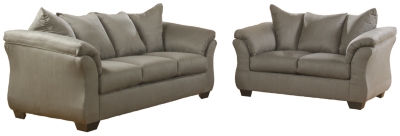 Darcy Sofa and Loveseat, Cobblestone, large