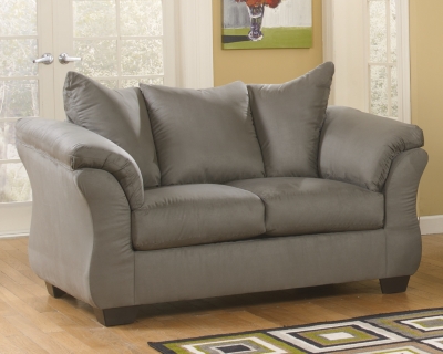 Darcy Loveseat, Cobblestone, large