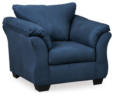 Darcy Chair, Blue, large