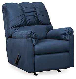 Darcy Recliner, Blue, large
