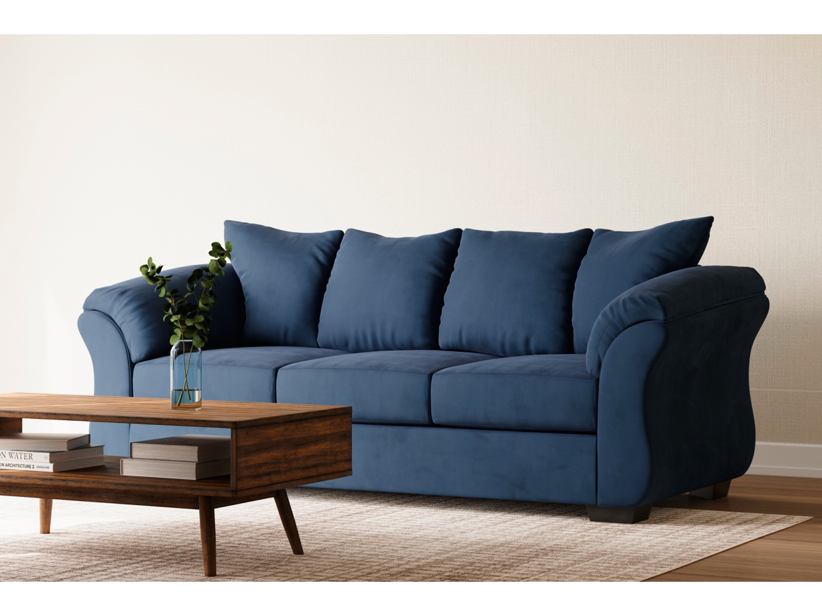 Darcy blue deals loveseat