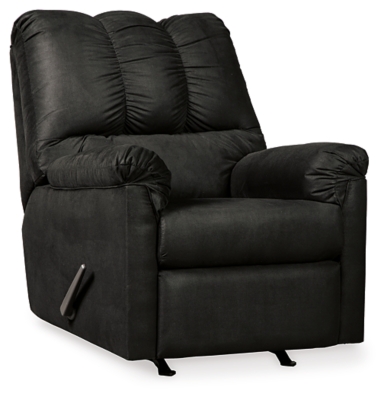 Darcy Recliner, Black, large