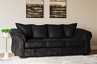 Darcy Sofa, Black, rollover