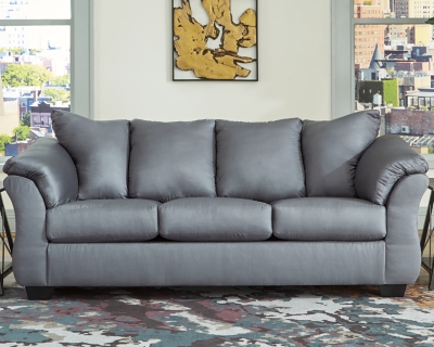 Darcy Sofa, Steel, large