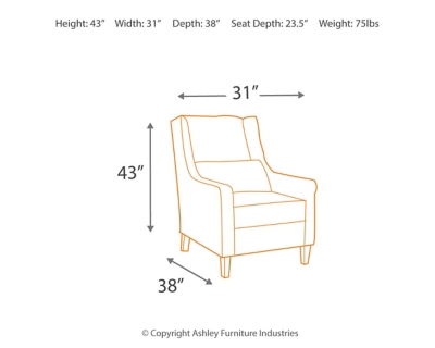 Owensbe Accents Chair Al Rugaib Furniture