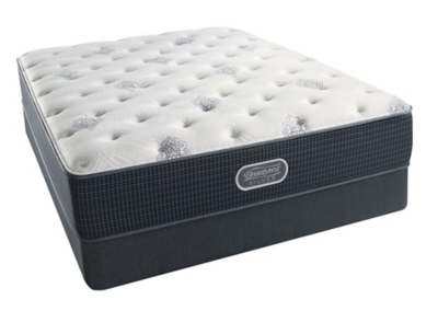 beautyrest silver breakwater plush pillow top queen mattress