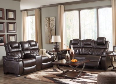 Warnerton Power Reclining Sofa & Loveseat