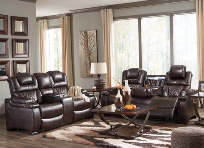 Warnerton Power Reclining Sofa & Loveseat