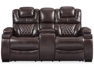 Mccaskill reclining deals loveseat with console