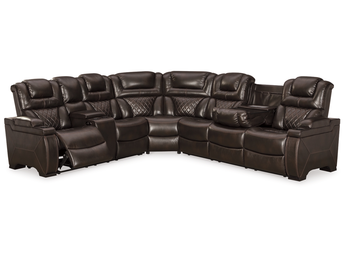 Warnerton power reclining sectional discount