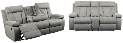 APG-76204-SL Mitchiner Manual Reclining Sofa and Loveseat Set,  sku APG-76204-SL