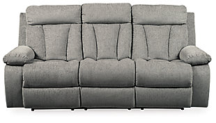 Mitchiner Reclining Sofa with Drop Down Table, , large