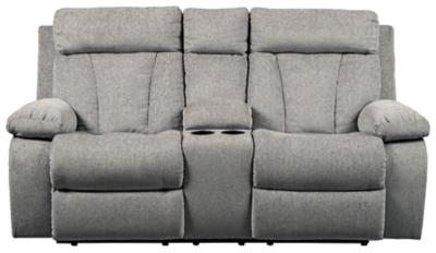 Mitchiner Reclining Loveseat with Console, , large