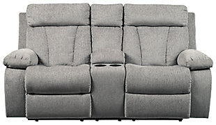 Mitchiner Reclining Loveseat with Console, , large