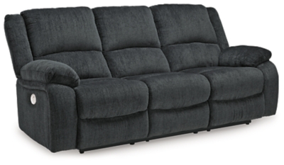 Draycoll Power Reclining Sofa, Slate, large