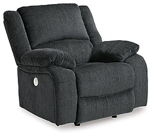 Draycoll Power Recliner, Slate, large