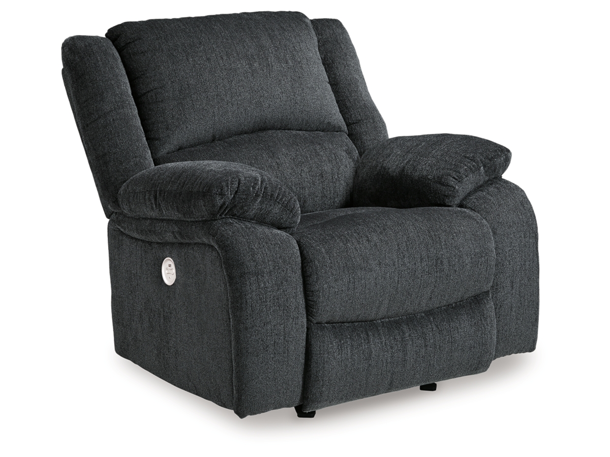 Draycoll Power Rocker Recliner - Slate
