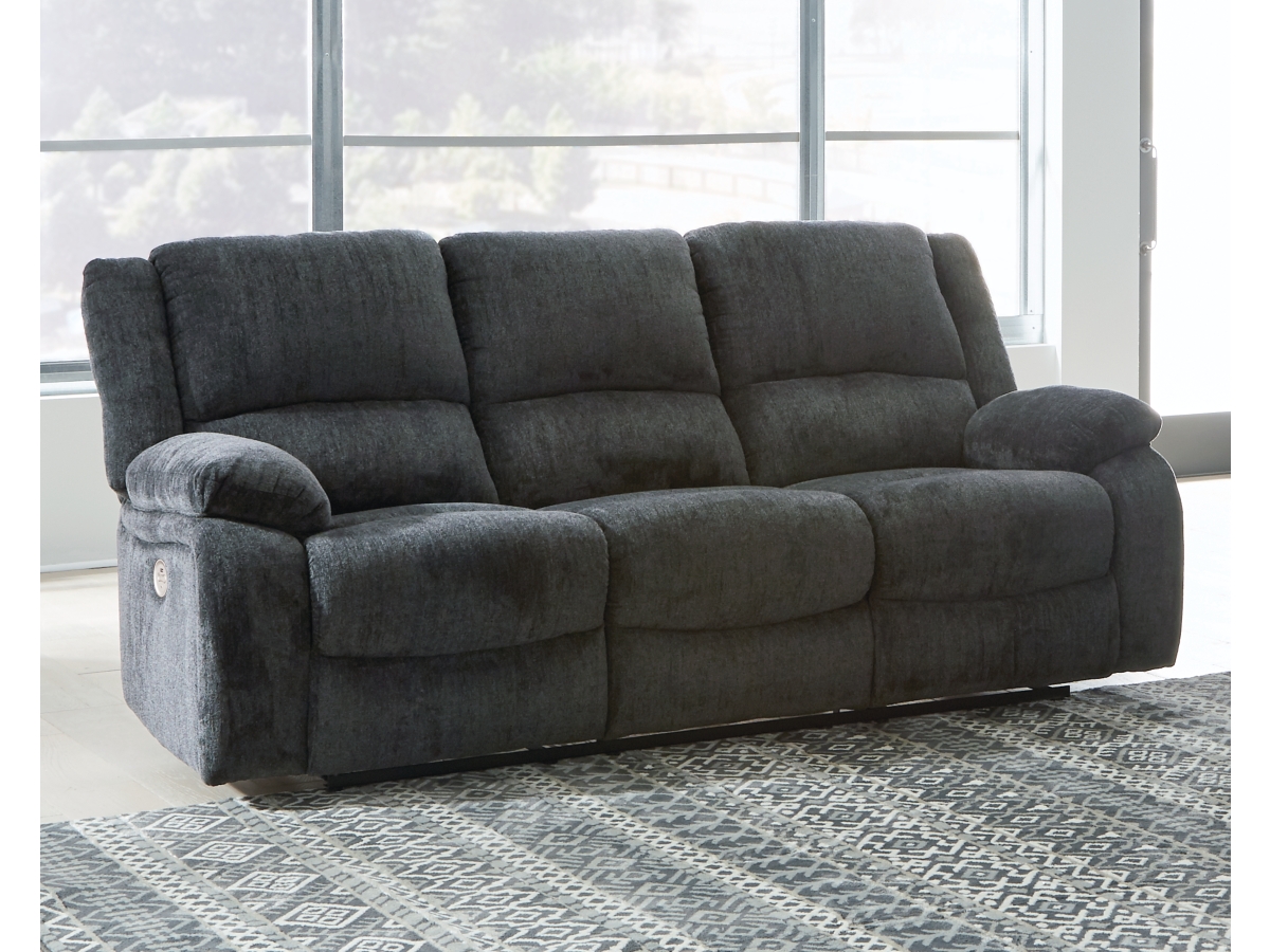 Draycoll Power Reclining Sofa and Loveseat Set Ashley