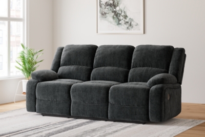 7650487 Draycoll Power Reclining Sofa, Slate sku 7650487