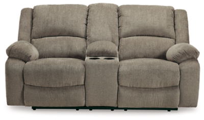 Draycoll Reclining Loveseat with Console