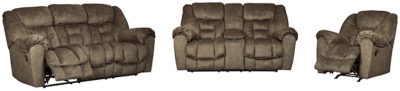 Capehorn Sofa, Loveseat and Recliner, Earth, large