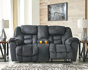 Capehorn Reclining Loveseat with Console, , rollover