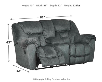 Capehorn Reclining Loveseat with Console, , large