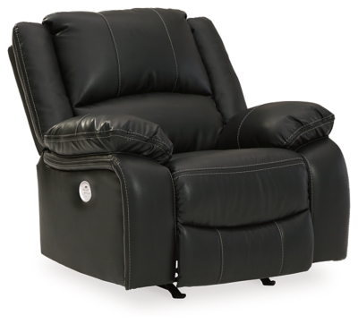 Calderwell Power Recliner, Black, large