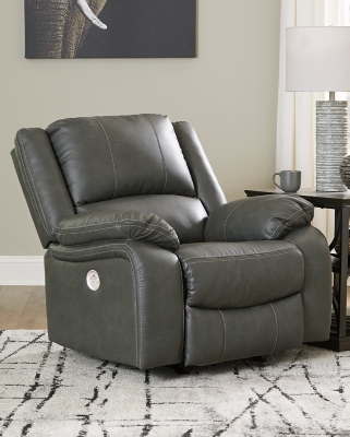 Calderwell Power Recliner, Gray, large