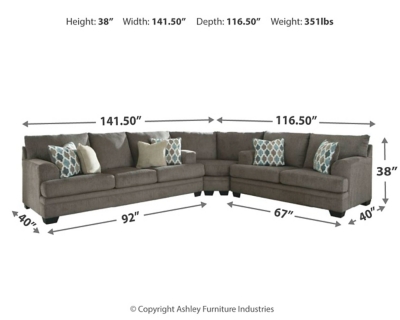 Dorsten 3-Piece Sectional