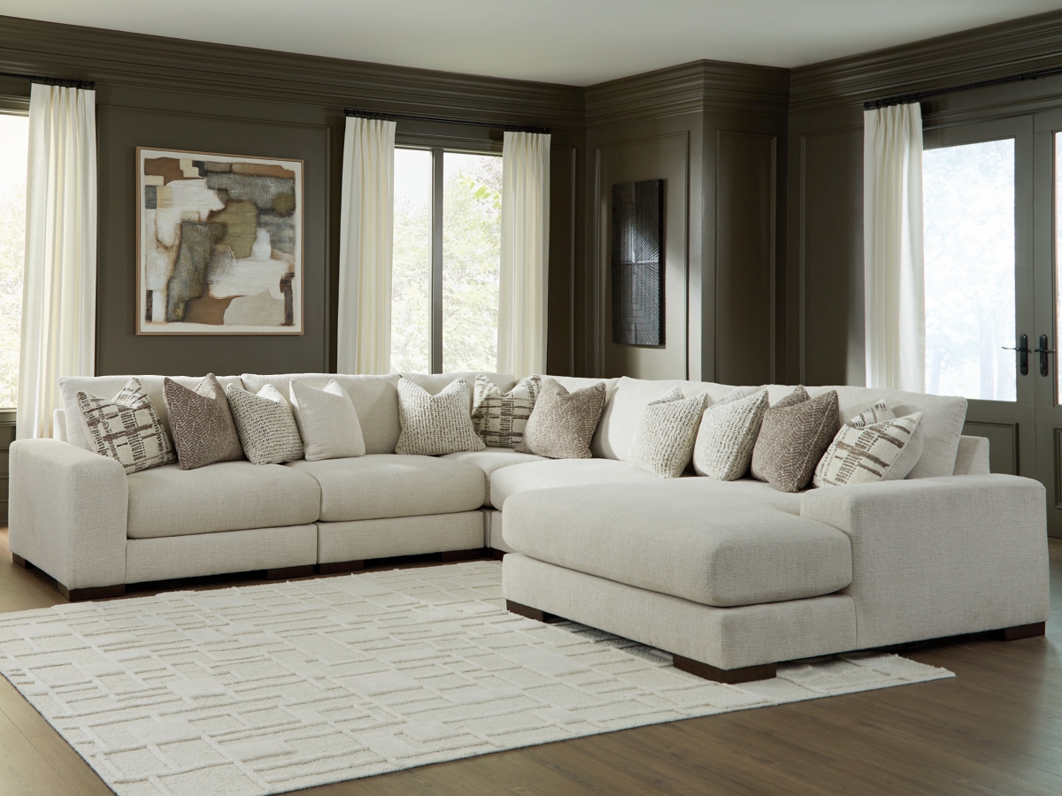 Barrelton 5-Piece Sectional with Chaise | Ashley