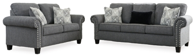 Agleno Sofa & Loveseat