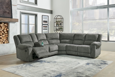 Goalie 6 Piece Manual Reclining Sectional Ashley