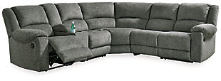 Goalie 6-Piece Reclining Sectional, , large