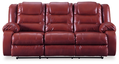 Vacherie Reclining Sofa, Salsa, large